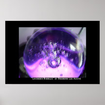 Lavendar Bubbles Posters