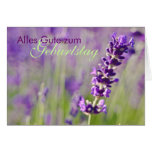Lavendel • Geburtstagskarte Greeting Cards