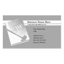 law book business card templates