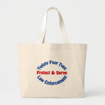Law Enforcement Tote Bag