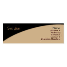 Law Firm Business Card