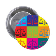 Law Pop Art Pins