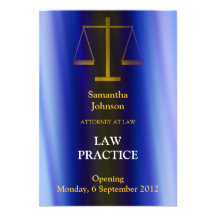 Law Practice Opening Announcement