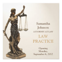 Law Practice Opening Announcement