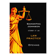 Law Practice Opening Announcement