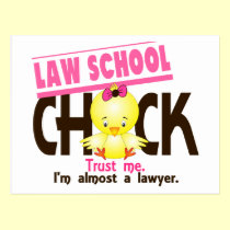 Law School Chick 3 postcards