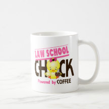Law School Chick 4 Coffee Mugs