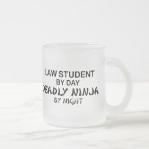 Law Student Deadly Ninja Mug