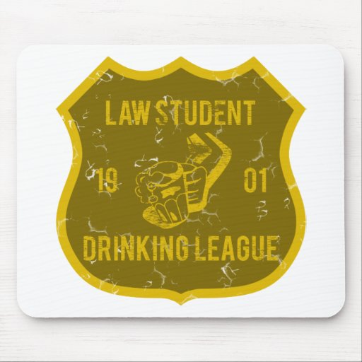 Law Student Drinking League Mousemat