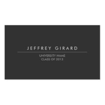 LAW STUDENT MODERN BUSINESS CARD