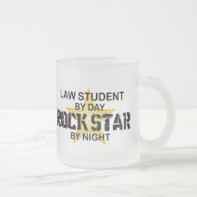 Law Student Rock Star Coffee Mugs