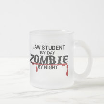 Law Student Zombie Mugs