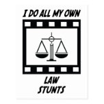 Law Stunts Post Card