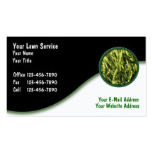 Lawn Business Cards