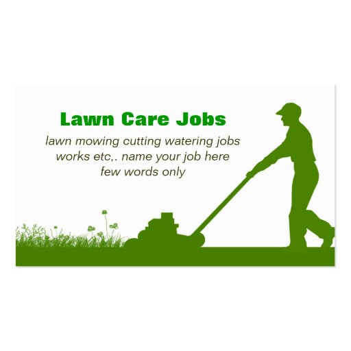 business plan lawn care