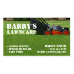 Lawn Care or Landscaping business card