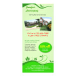 Lawn Care Rack Card