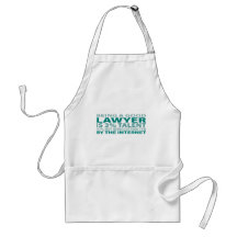 Lawyer 3% Talent Aprons