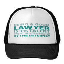 Lawyer 3% Talent Trucker Hats