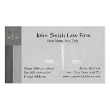 Lawyer Attorney Business Card