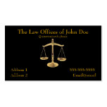 Lawyer Business Card