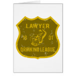 Lawyer Drinking League Cards