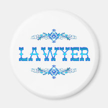 LAWYER FRIDGE MAGNET