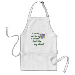 Lawyer like my aunt apron