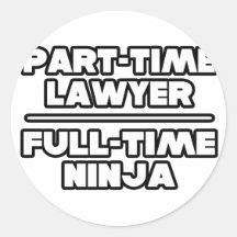 Lawyer / Ninja Stickers