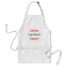 Lawyer Top Notch Aprons