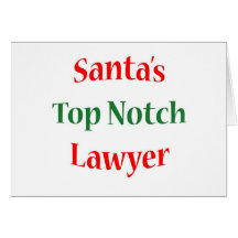 Lawyer Top Notch Card