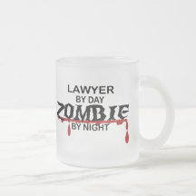 Lawyer Zombie Coffee Mugs