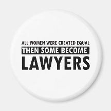 Lawyers gift items magnet
