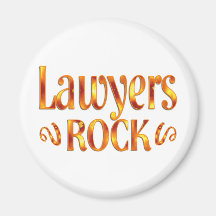 Lawyers Rock Refrigerator Magnets