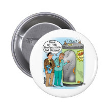 Lawyers Talk About Time Machine Pinback Button