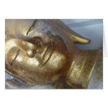Laying Buddha Card