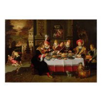 Lazarus and the Rich Man's Table posters