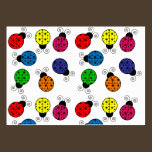 Lazy Daisy Ladybug Profile Card business cards