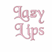 Lazy Lips Embroidered Shirt