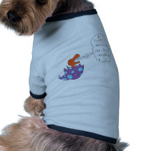 Lazy Song Dino Doggie Tee Shirt