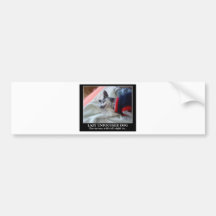 Lazy Unfocused Dog Bumper Sticker