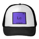Lc - Longcat Funny Chemistry Symbol Meme T-Shirt Mesh Hats