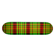 LCD plaid Skateboard Deck