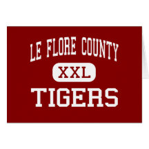 Le Flore County - Tigers - High - Itta Bena Card