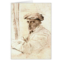 Le Graveur 1856 Greeting Card