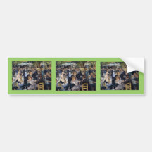 Le Moulin de la Galette by Pierre Auguste Renoir Bumper Sticker