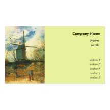 Le Mulin de la Galette  Vincent van Goah Business Card