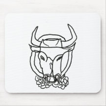 LE TAUREAU EN COLERE.jpg Tapis De Souris