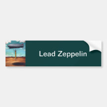 Lead Bumper Sticker