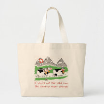 Lead Cow Tote Bag